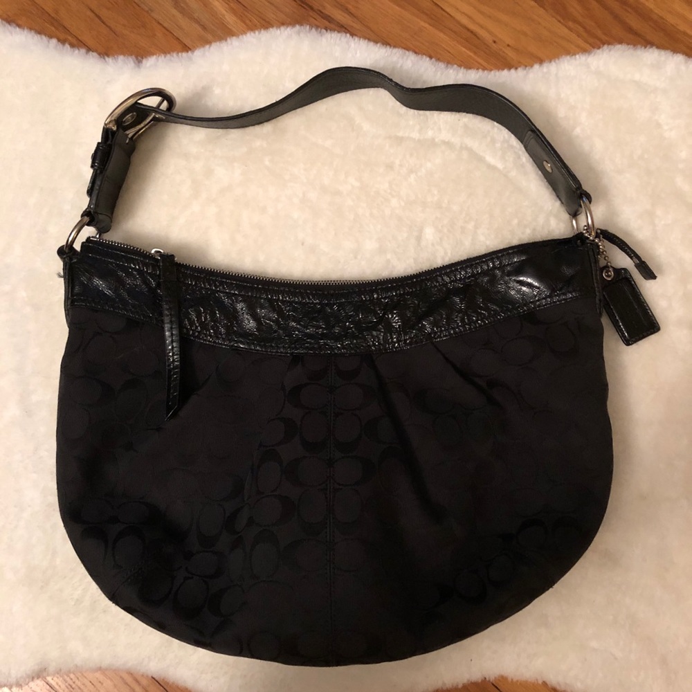 Coach shoulder hobo bag